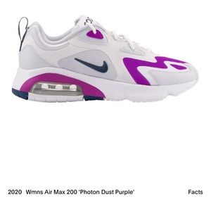 Wmns Nike Air Max 200 'Photon Dust Purple' size 10